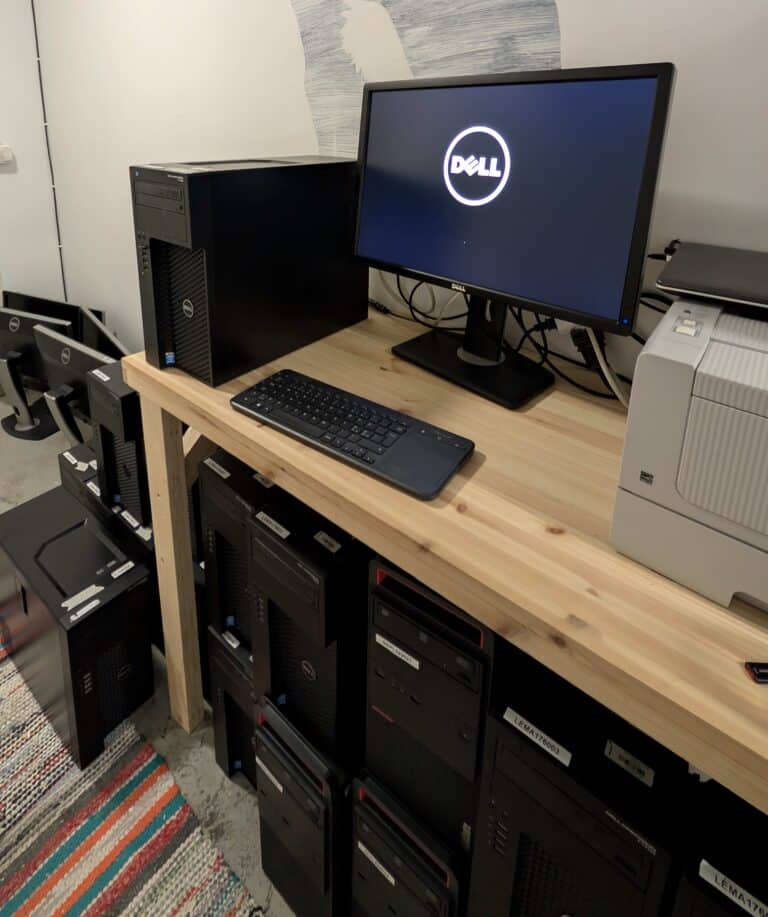 Käytetyt yritystason pöytätietokoneet myynnissä – Dell Precision ja Lenovo ThinkCentre – ResIT Ilmajoki